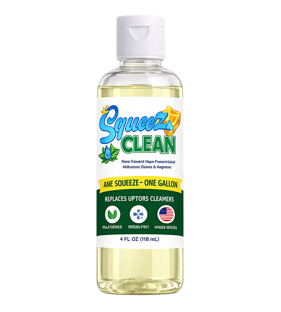 Squeez Clean All-Purpose Cleaner & Degreaser – 4 fl oz Concentrate